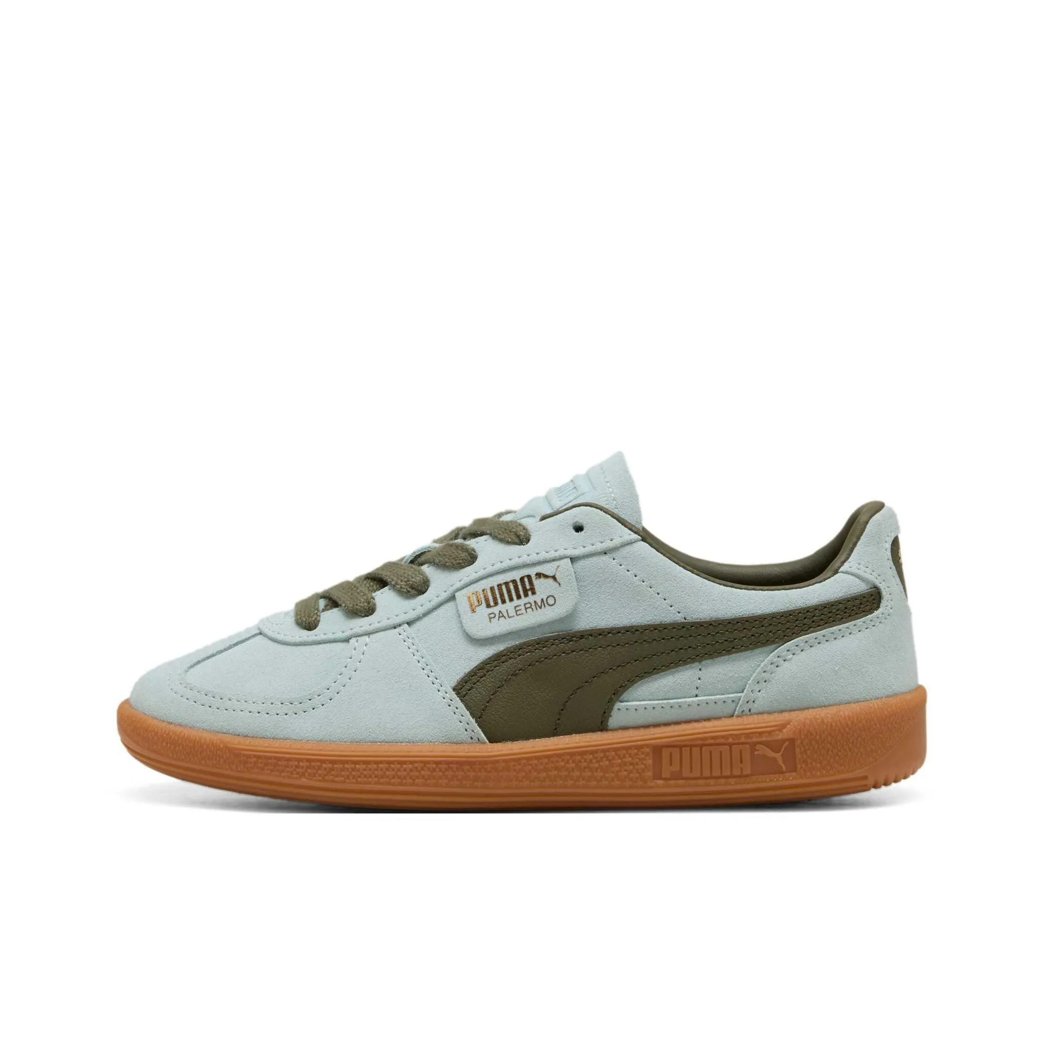 PUMA Palermo Легкий Низкий Топ Casual Унисекс Зеленый