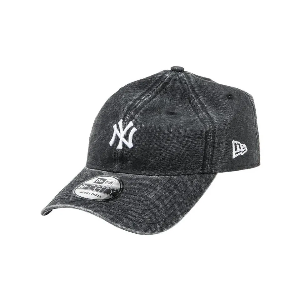 New Era Хлопковые Кепки Женские Черные