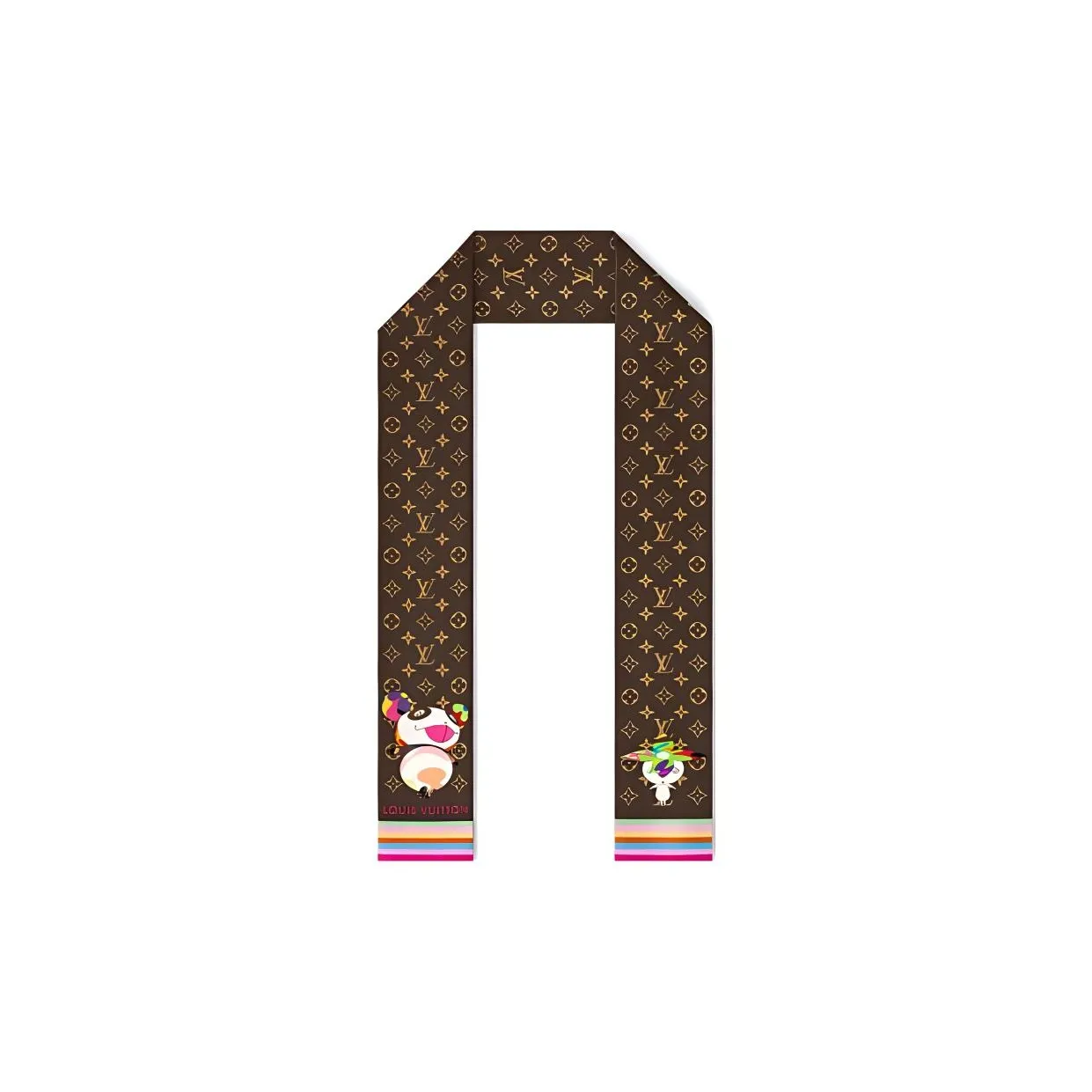 LOUIS VUITTON X Takashi Murakami Superflat Character Bandeau