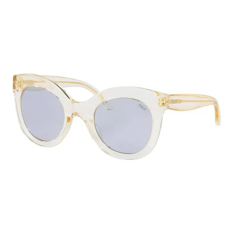 Ralph Lauren Plastic Butterfly Sunglasses Women's Transparent Yellow