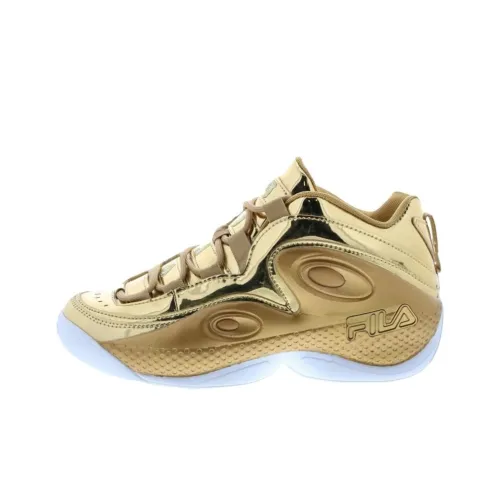 FILA Grant Hill 3 Баскетбольные кроссовки MID Топ Золотой Унисекс