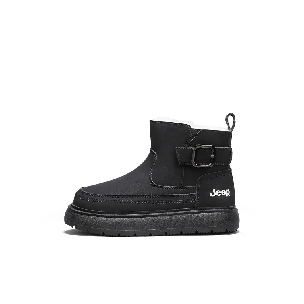 JEEP Термические высокие ботинки для детей черные детские
