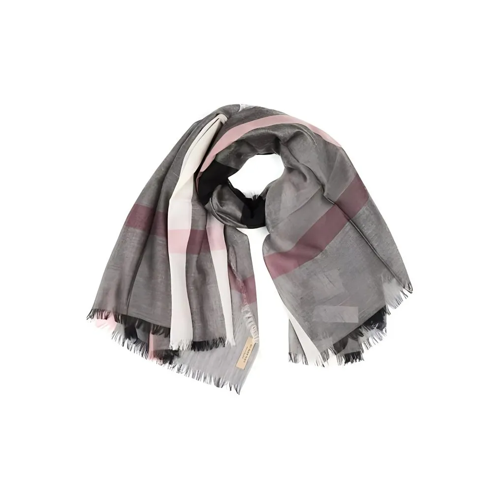 Burberry Модальные вязаные шарфы для женщин