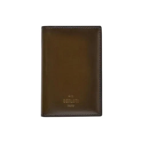 BERLUTI Мужские обложки для карт коричневого цвета