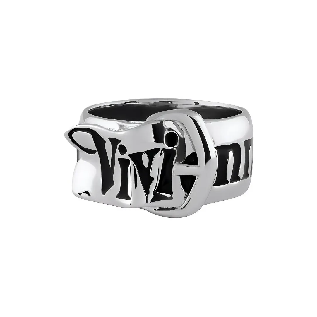 Vivienne Westwood Brass Rings Unisex Silver
