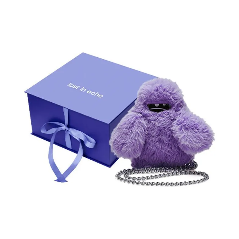 Lost In Echo Полиэстер Цепляемая Сумка через плечо Стандартная Женская Фиолетовая