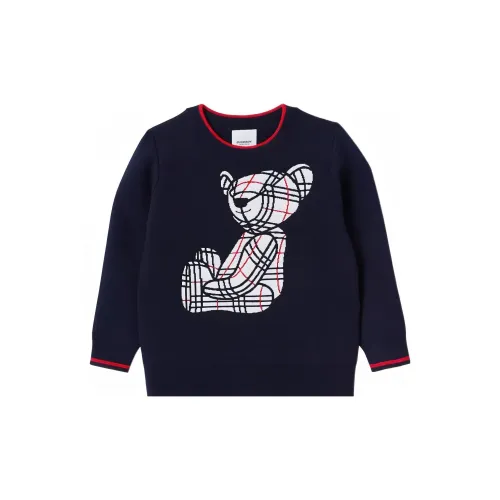 Burberry Морской синий Kids Свитеры