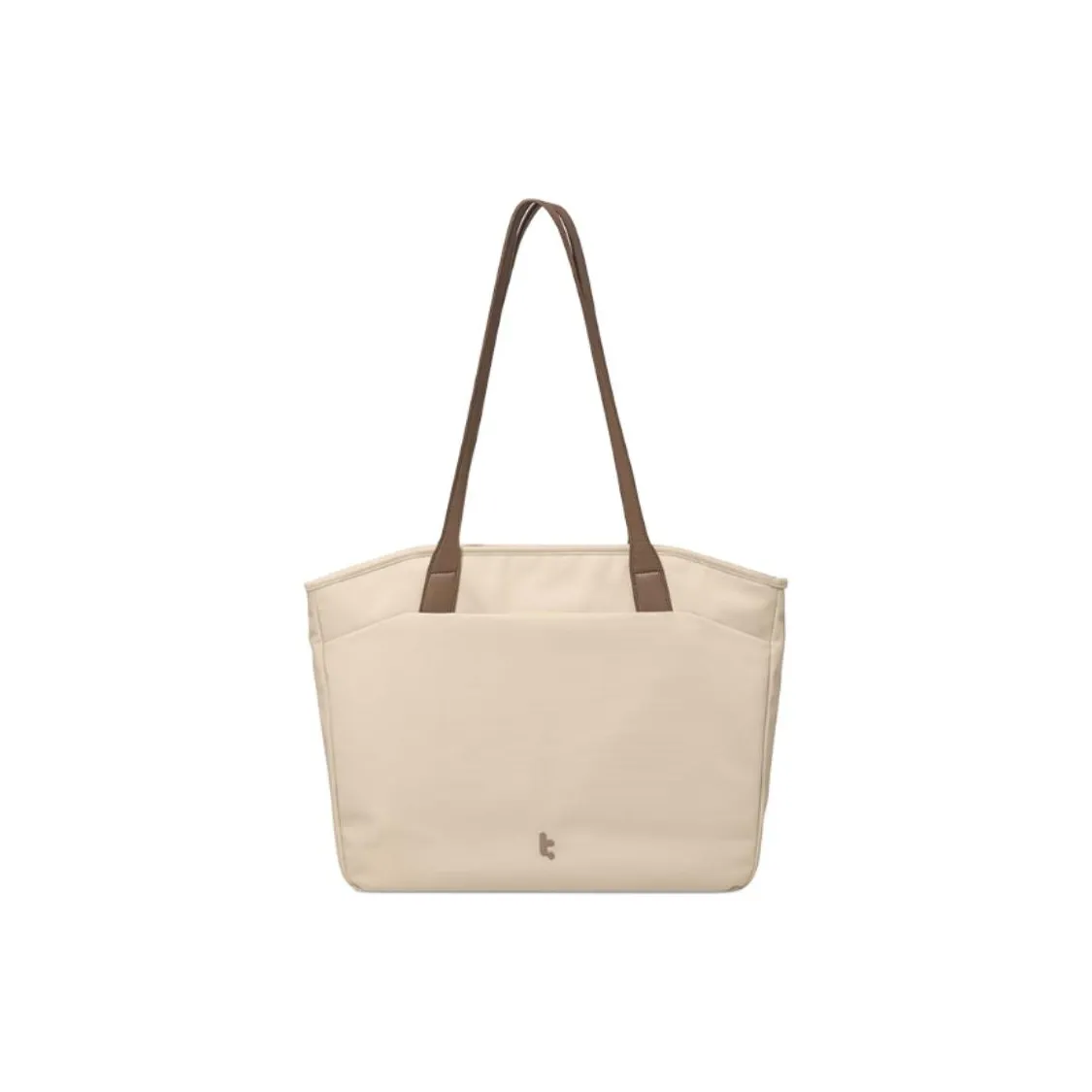 Tomtoc Полиэстер Тоут Сумка Сумка для покупок Сумка на плечо Женская Чернила Черный Элегантный Абрикос