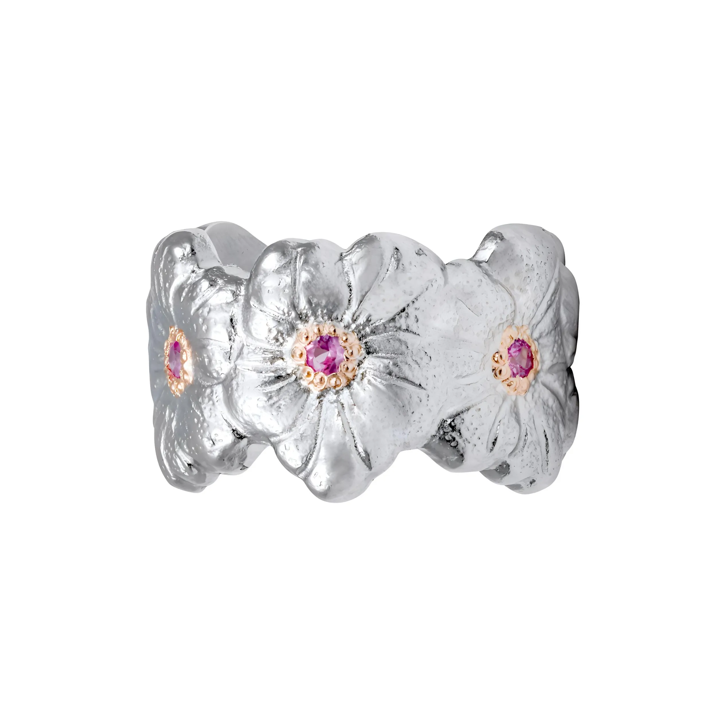 BUCCELLATI 925 Sterling Silver, Gold Plated Rings Women's