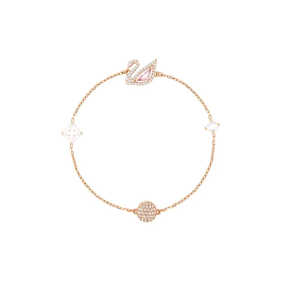 Swarovski Women's Dazzling Swan Bracelet Gold