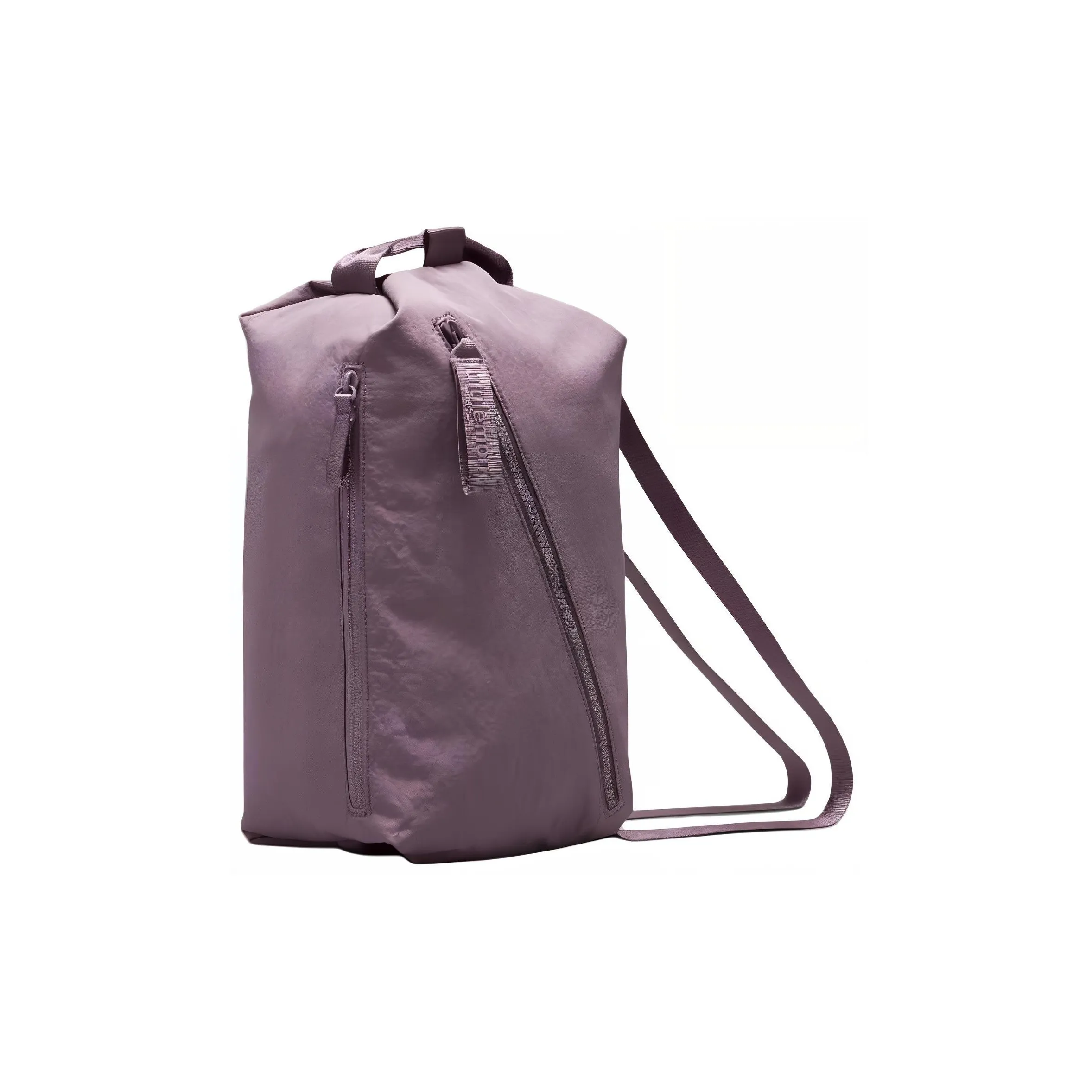 Lululemon Хлопок Рюкзак Сумка через плечо Стандартная Унисекс Темно-лавандовая