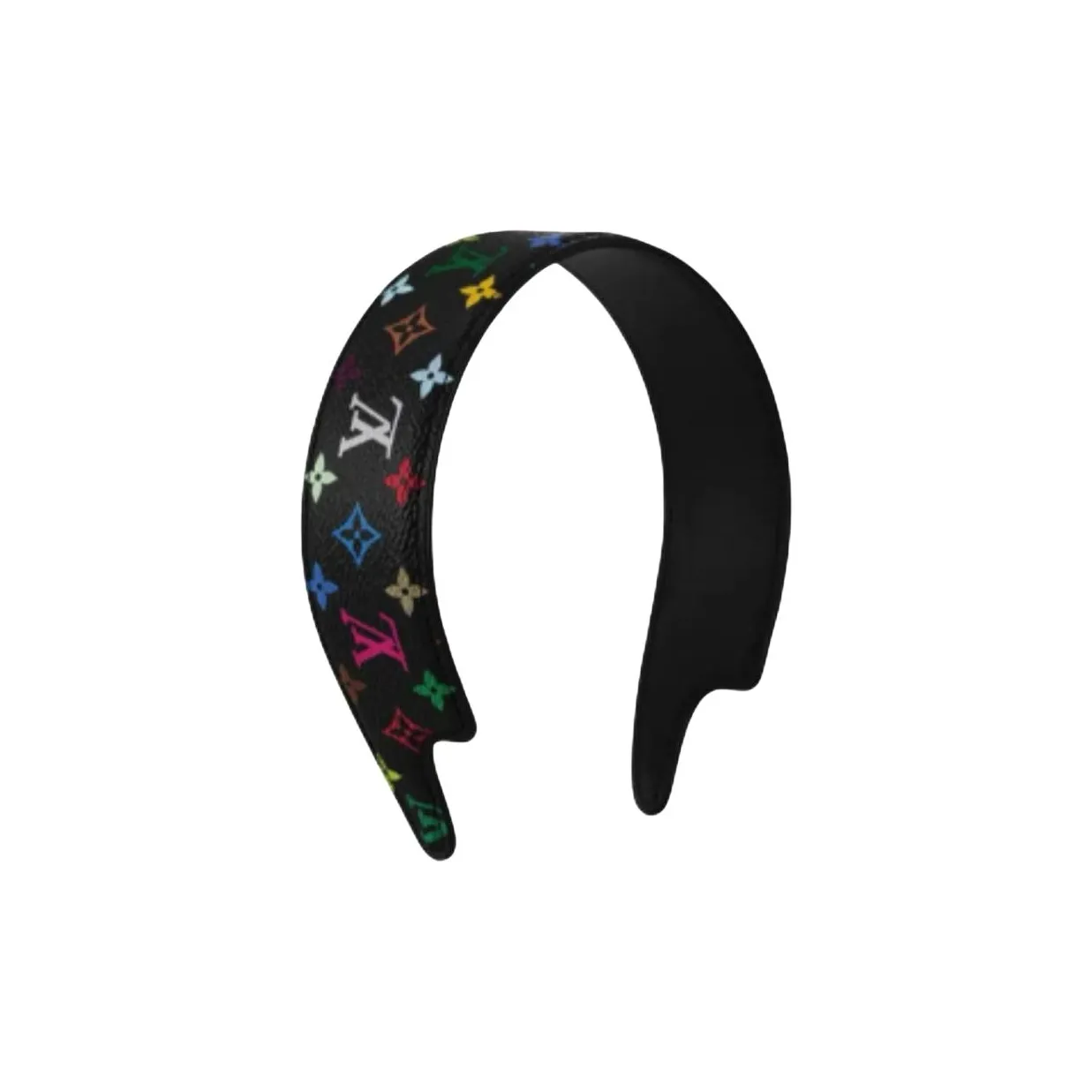 LOUIS VUITTON X Takashi Murakami Monogram Multicolor Lv Outline Headband