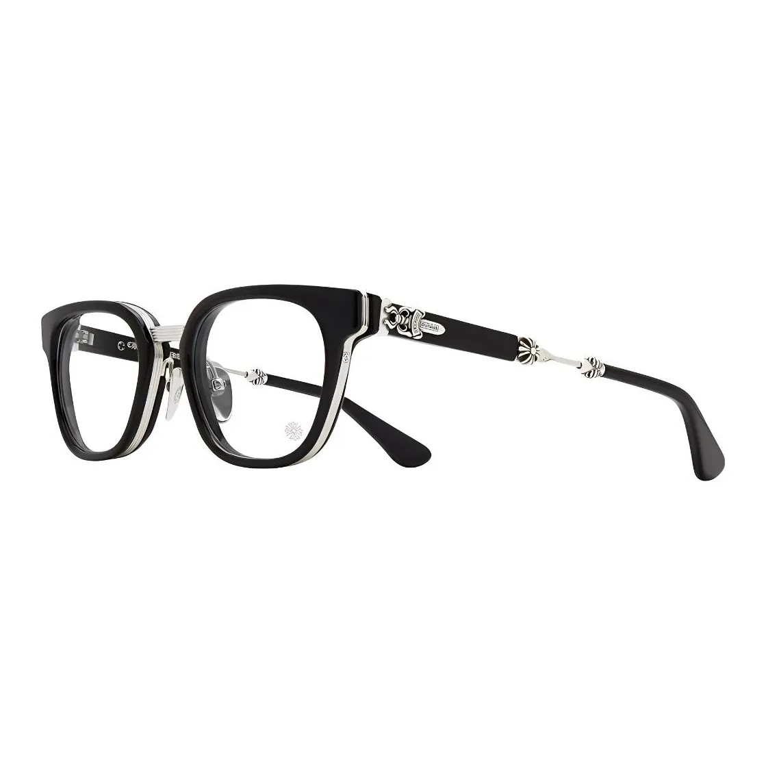 Chrome Hearts Plate Frame Square Eyeglass Frames Unisex