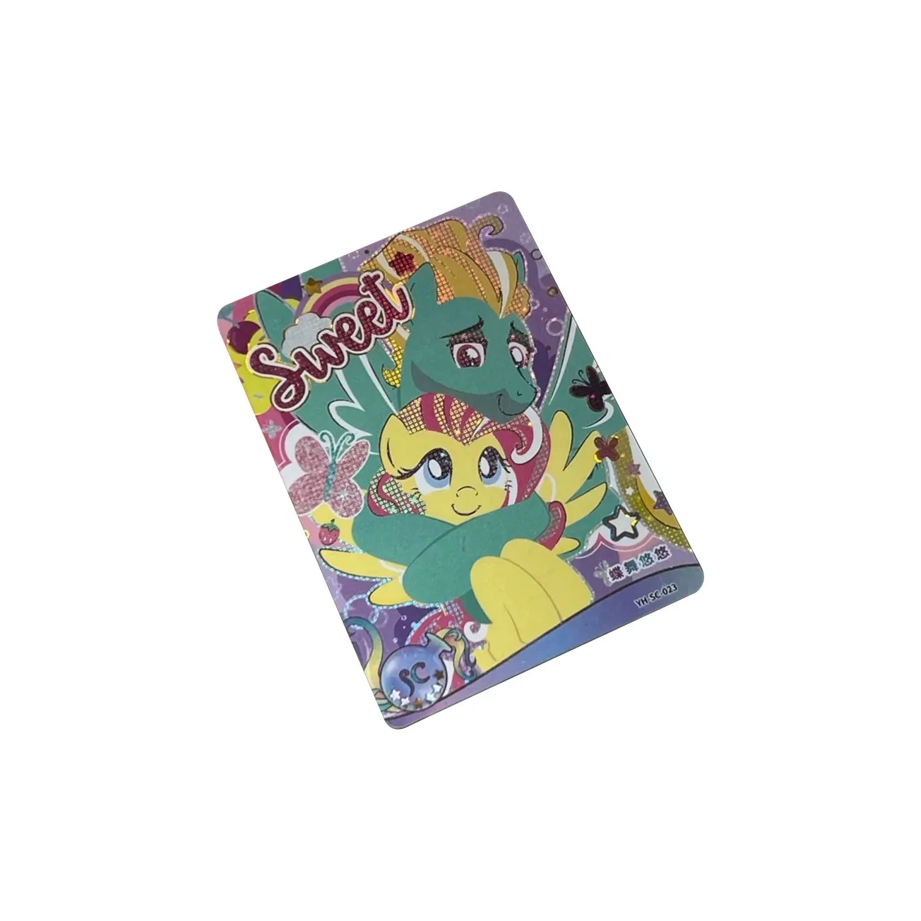 KAYOU Мой маленький пони Персонажи Мой маленький пони Сумеречная искра 5 Бабочка Dance IP Аниме Карточки 1 шт