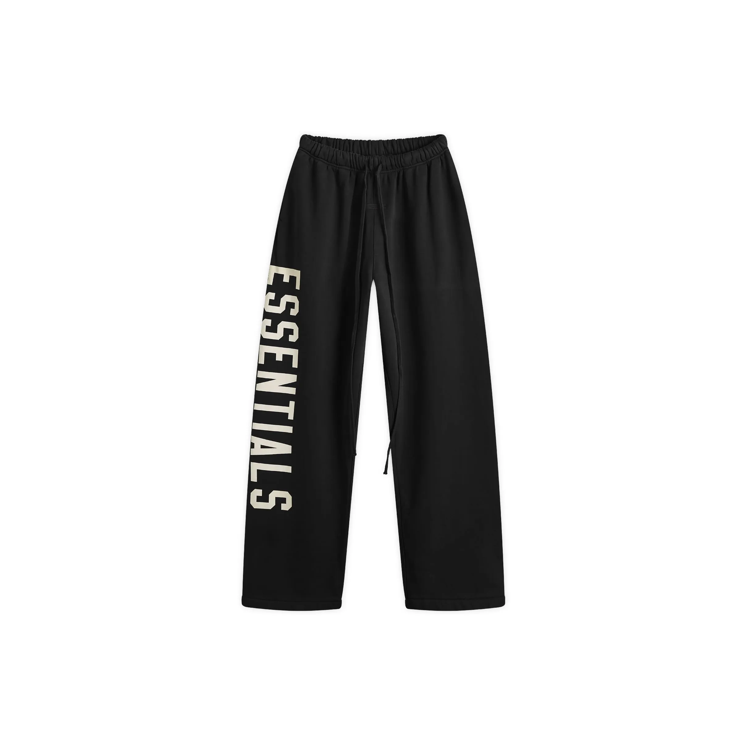 Fear of God ESSENTIALS Метеорит Черный/Черный Мужские Вязаные Спортивные Штаны