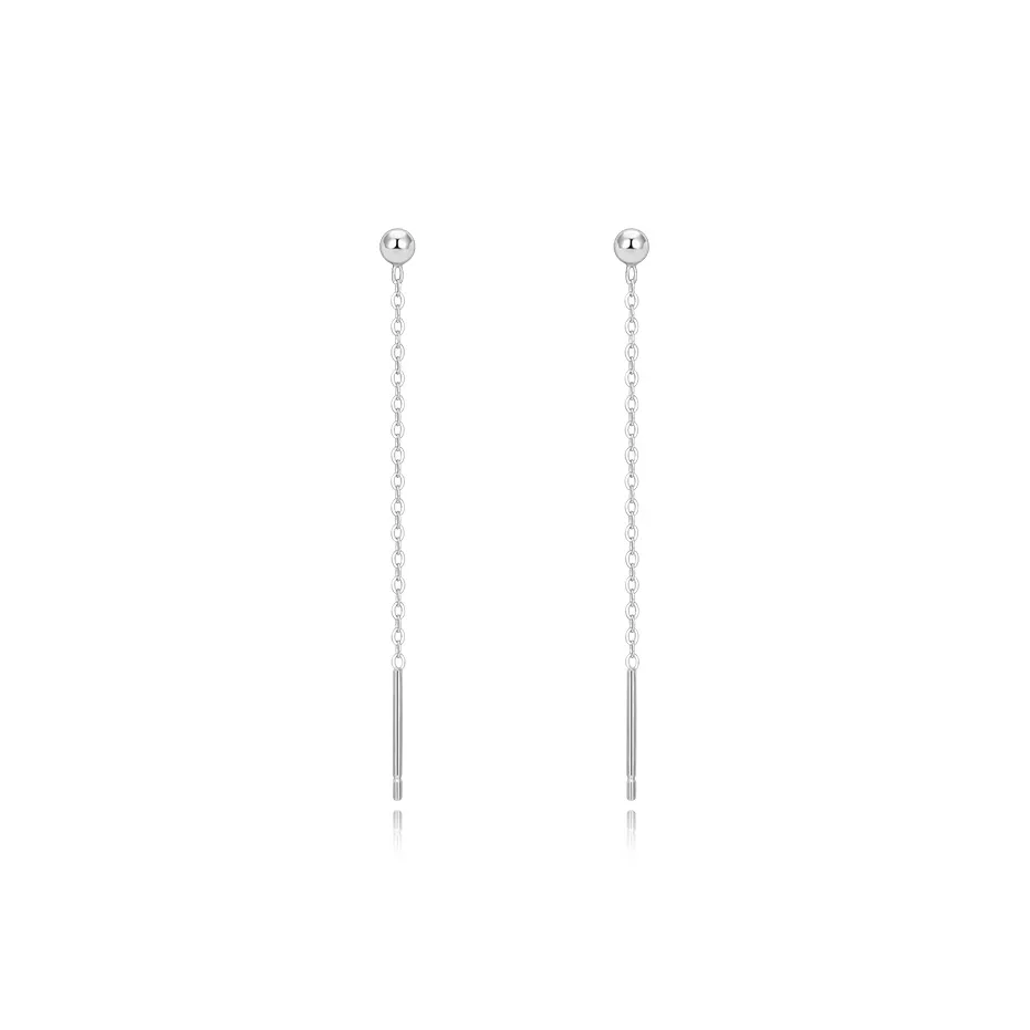 MCK Sterling Silver Drop Earrings Women's