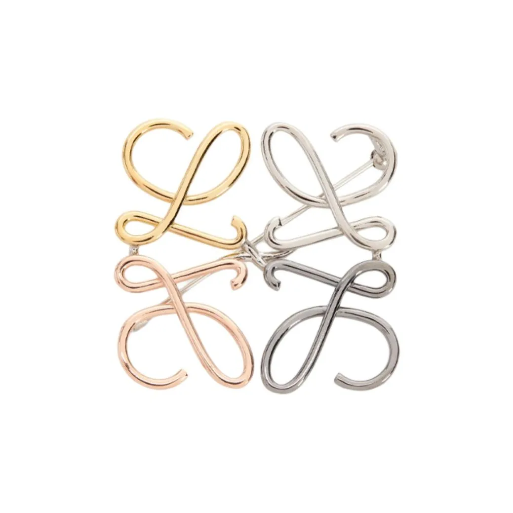 LOEWE Латунь Броши Унисекс 4 цвета