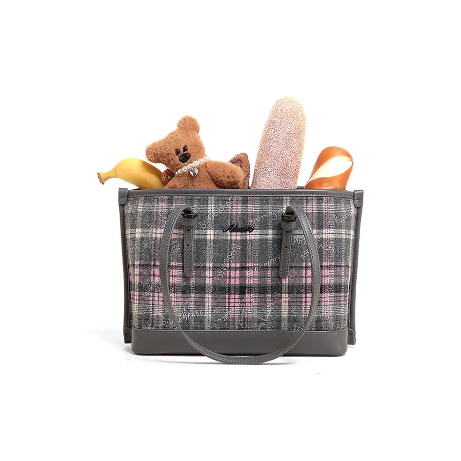 AILUXI Ткань Тоут Сумка Сумка для покупок Сумка на плечо Женская Балет Серый