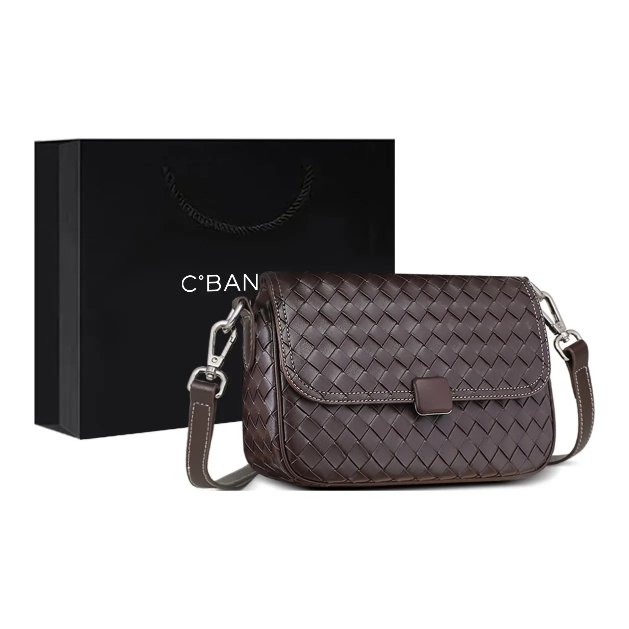 C°BANNER Коровья кожа с синтетической кожей сумка на плечо стандартная женская кофейного цвета
