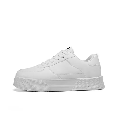 JKEM Кроссовки для скейтбординга Low Top Белые Мужские