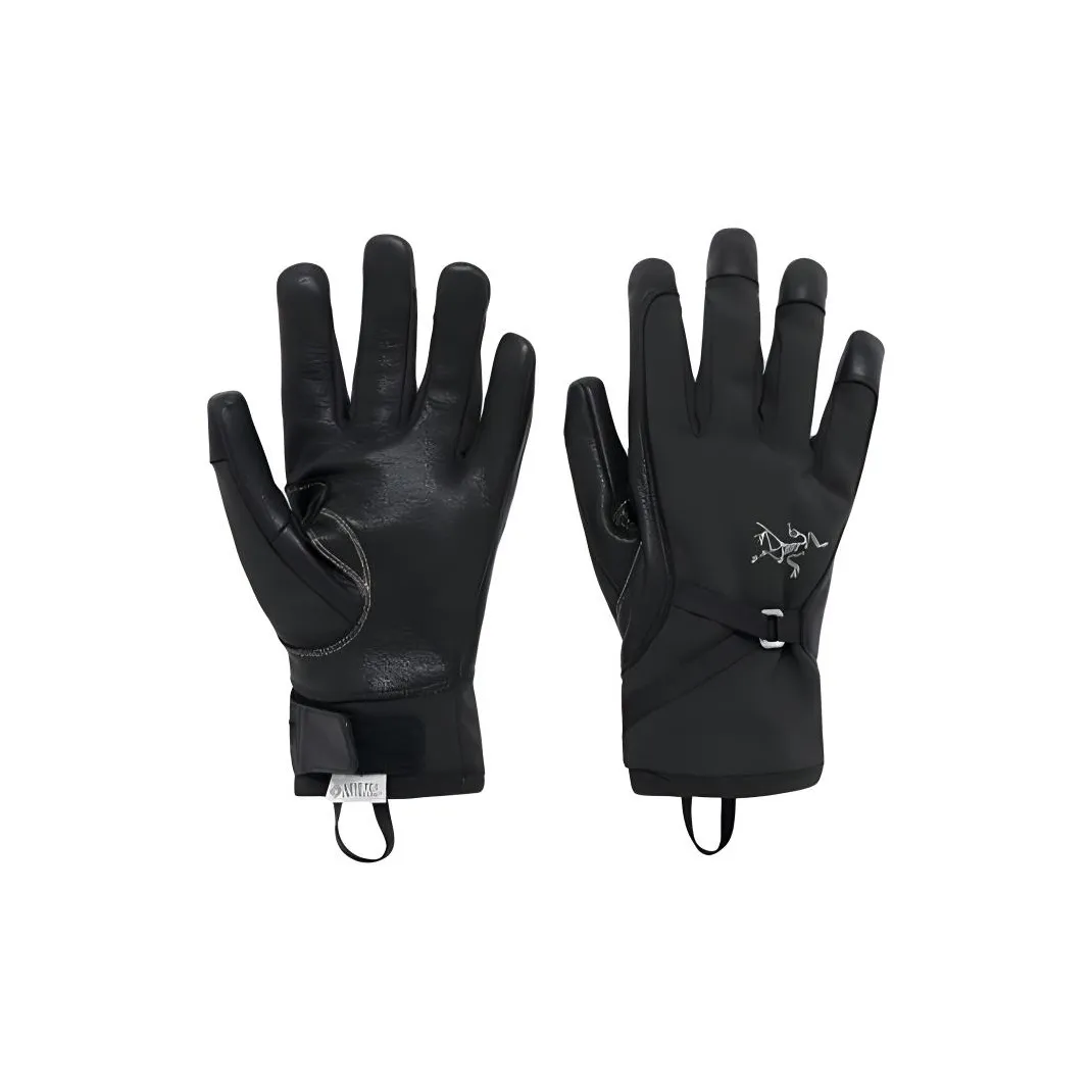 Arcteryx Goatskin Sports Gloves Unisex Black
