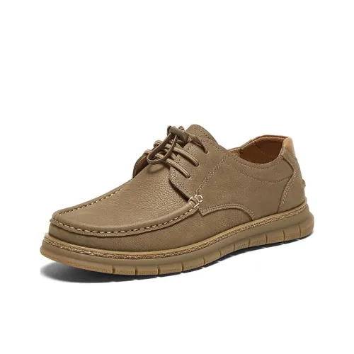 BASTO Мужские повседневные туфли Low Top Хаки Мужские