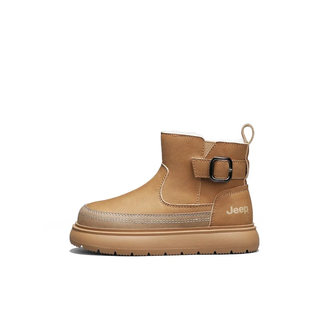 JEEP Термические детские ботинки коричневые для малышей