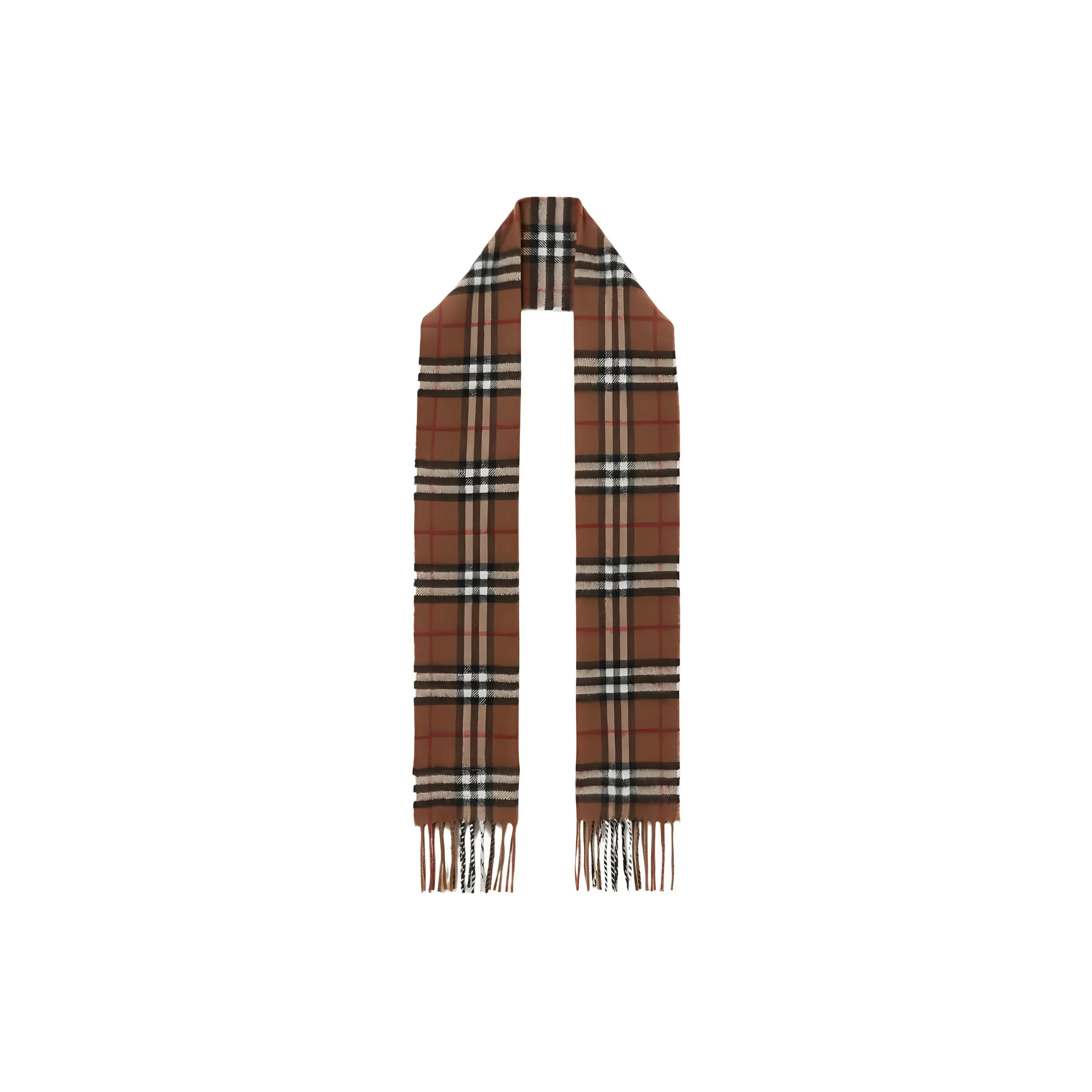 Burberry Вязаные шарфы Детский Коричневый