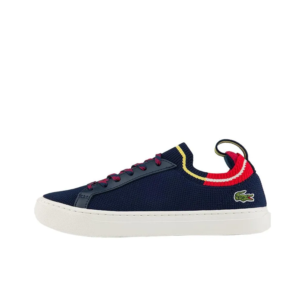 LACOSTE Collaboration Low Топ Скейтборд Кроссовки Женские Синие