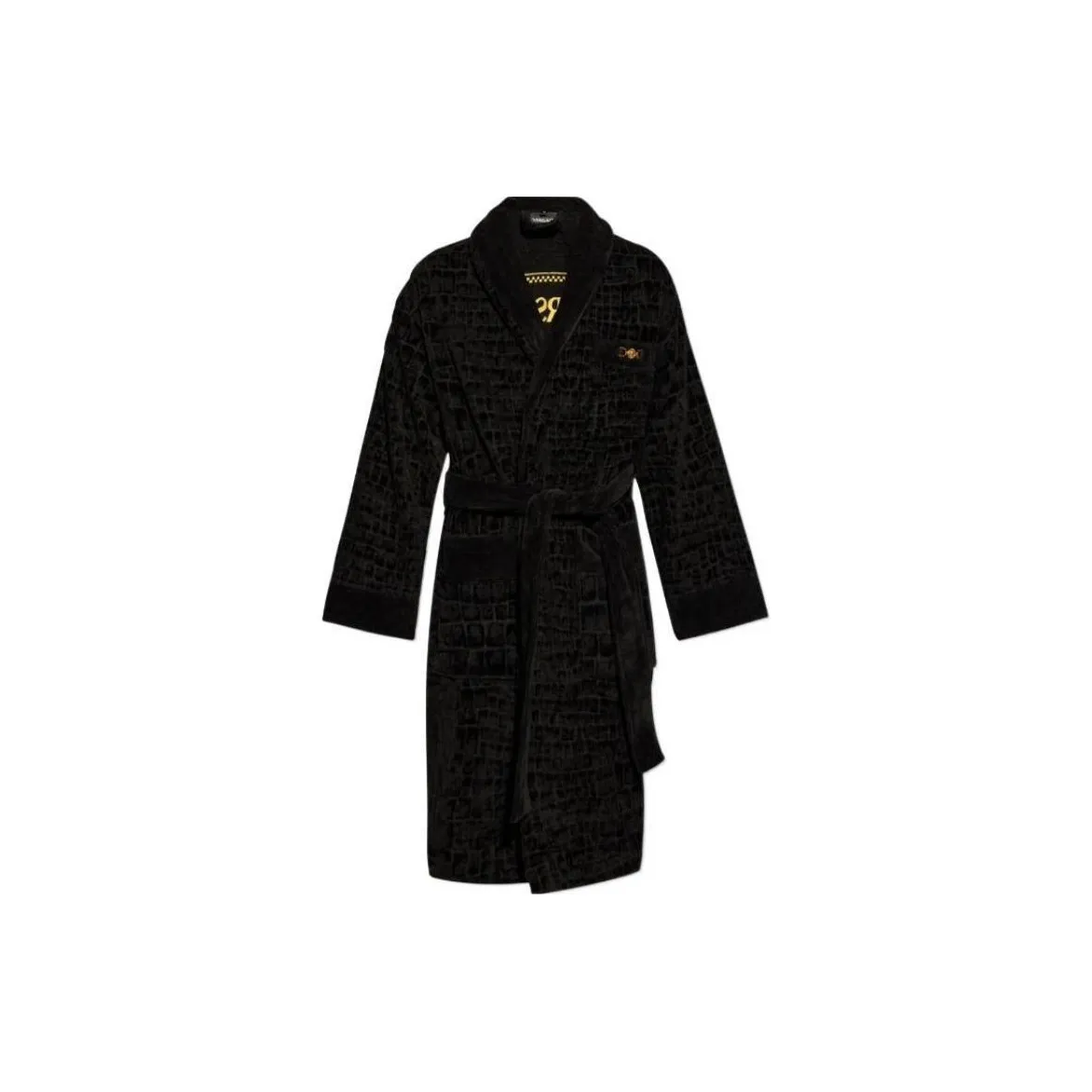 VERSACE Pajama Robe Men's Black