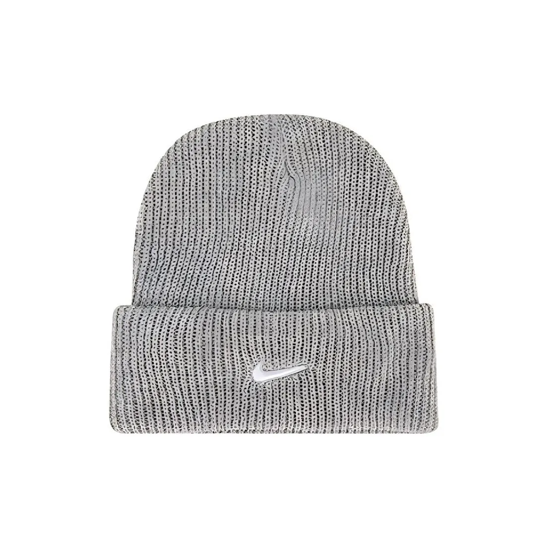 Nike Peak Tall Cuff Swoosh Beanie Grey
