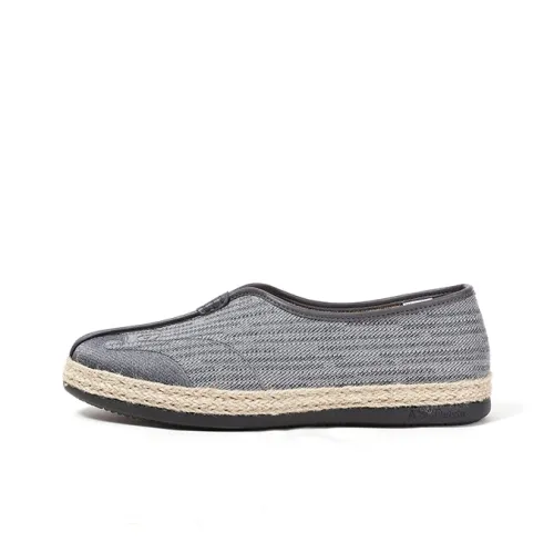 Old Meihua Мужские повседневные туфли Low Top Серые Мужские