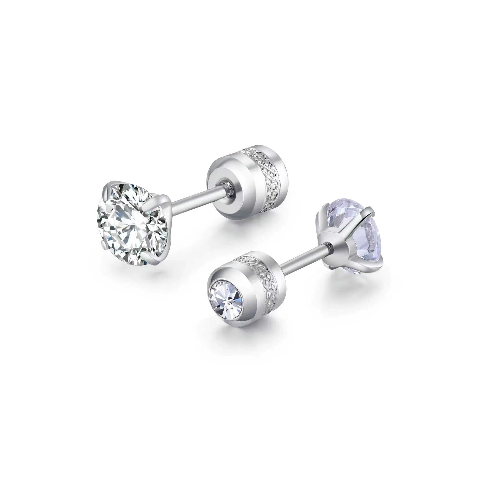Tkb A Pair Of Earrings For Both Ears No Need To Remove Stud Earrings Unisex