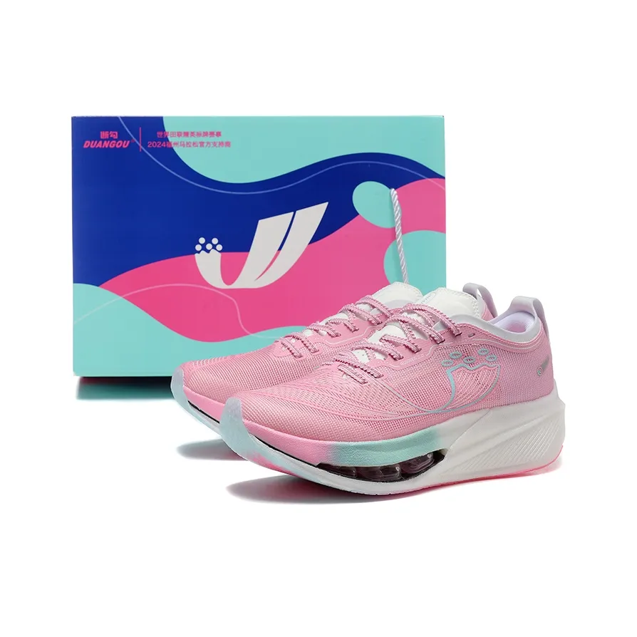 Unhooked Беговые кроссовки Низкий Верх Белый Розовый Светящийся в темноте Унисекс