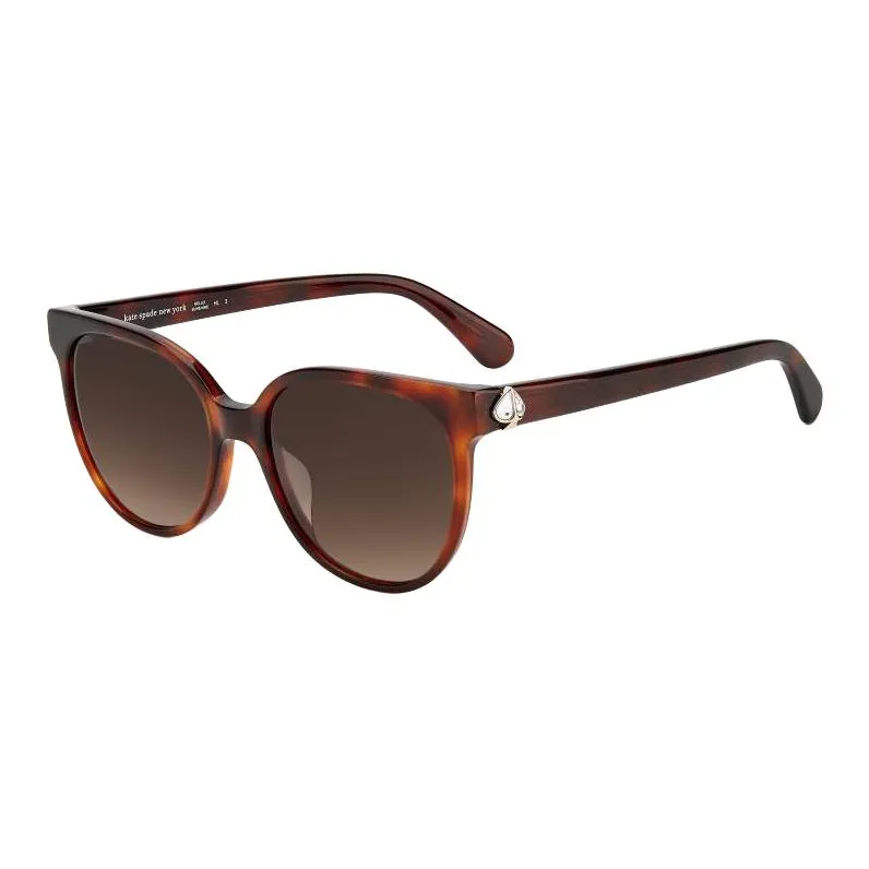 Kate Spade Acetate Oval Sunglasses Women's Brown