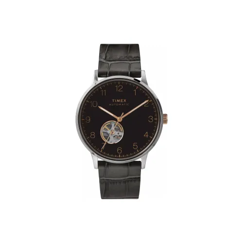 TIMEX Автоматический Механический Movement Мужские Часы 40 мм Черные