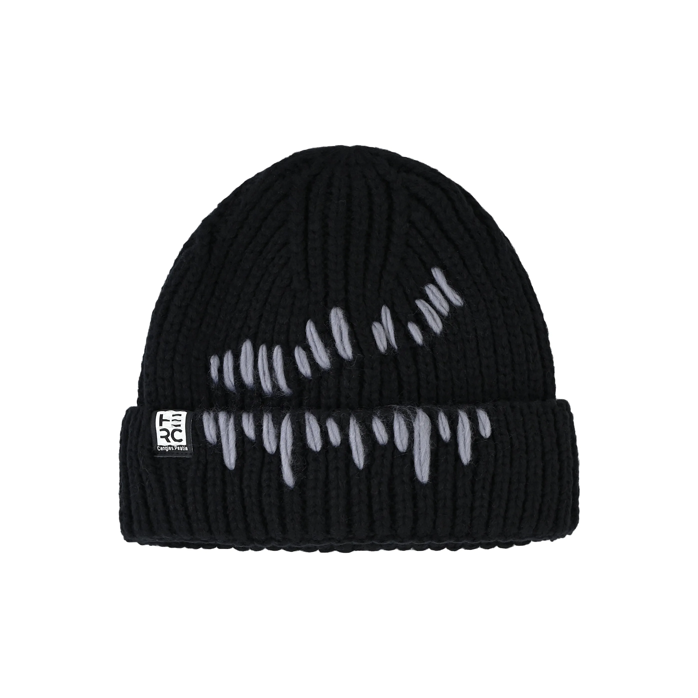 CHRONIC Акриловая толстая бархатная шапка-бини унисекс