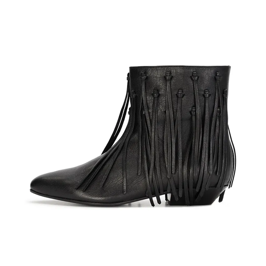 SAINT LAURENT Ankle Boots Women's Black
