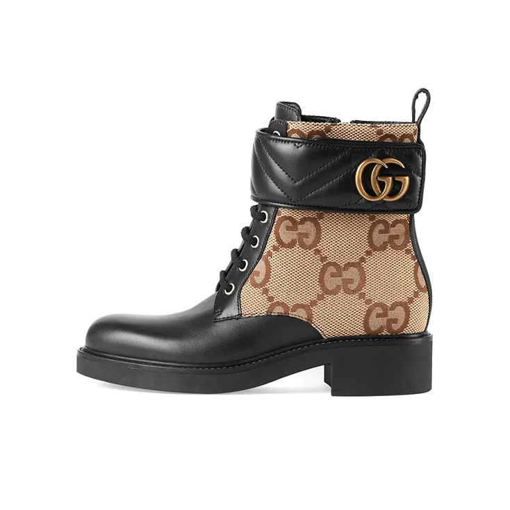 GUCCI Women's Ankle Boot 'Double G Beige' Women's