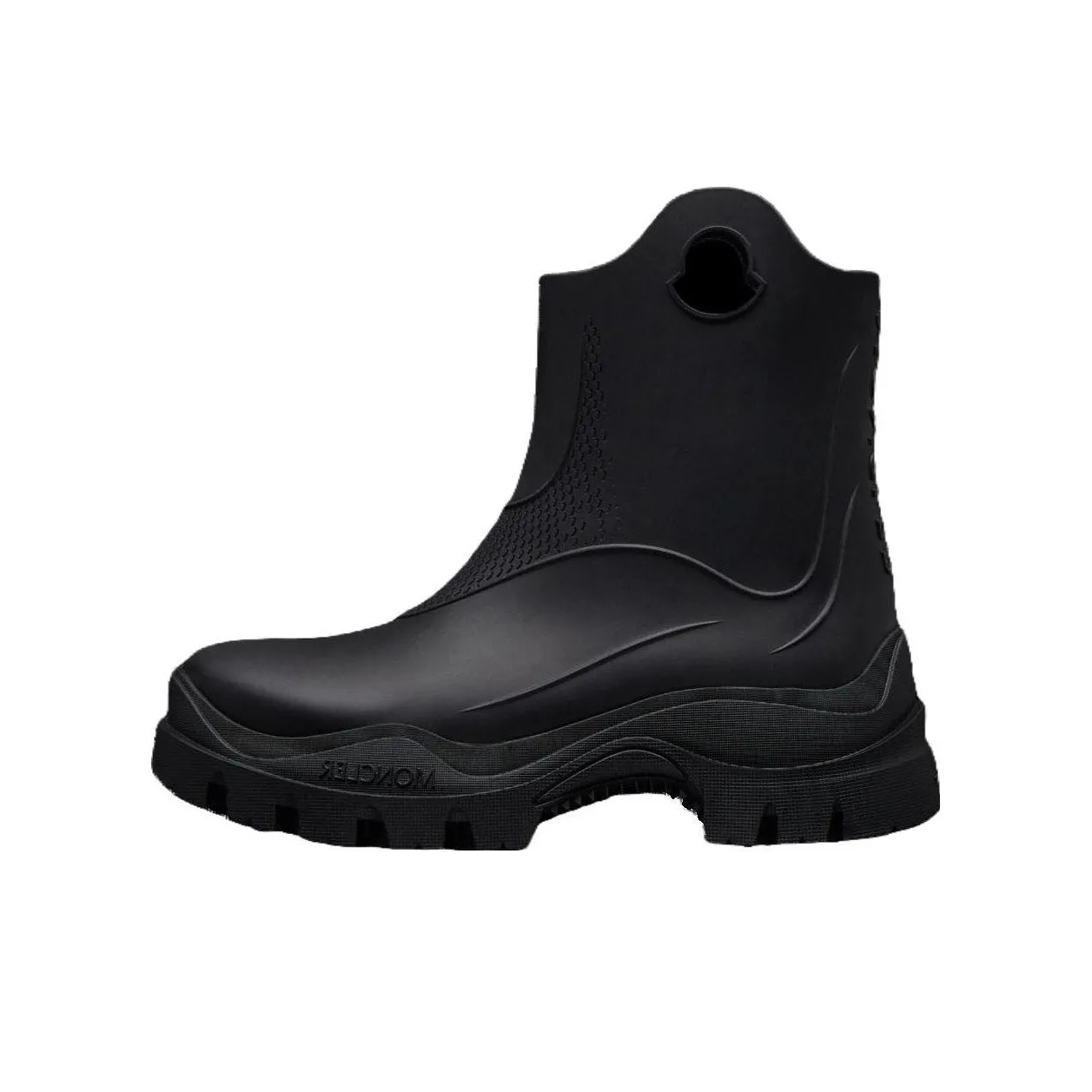 Moncler Misty Round Toe Rain Boots Women's