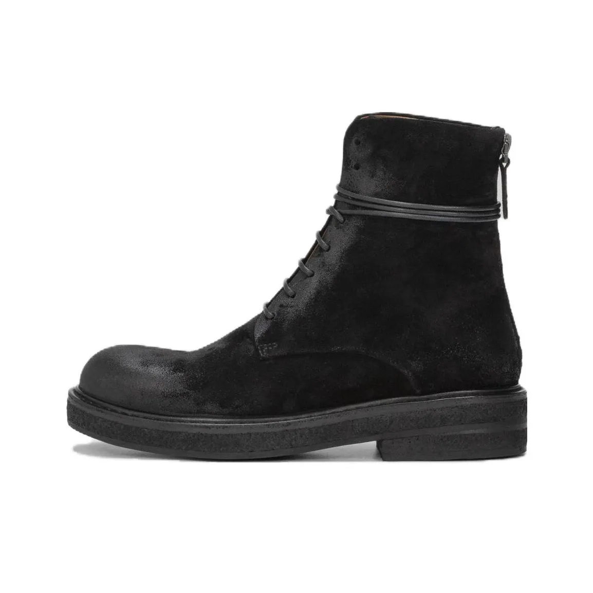Marsèll Round Toe Lace Up Ankle Boots Women's