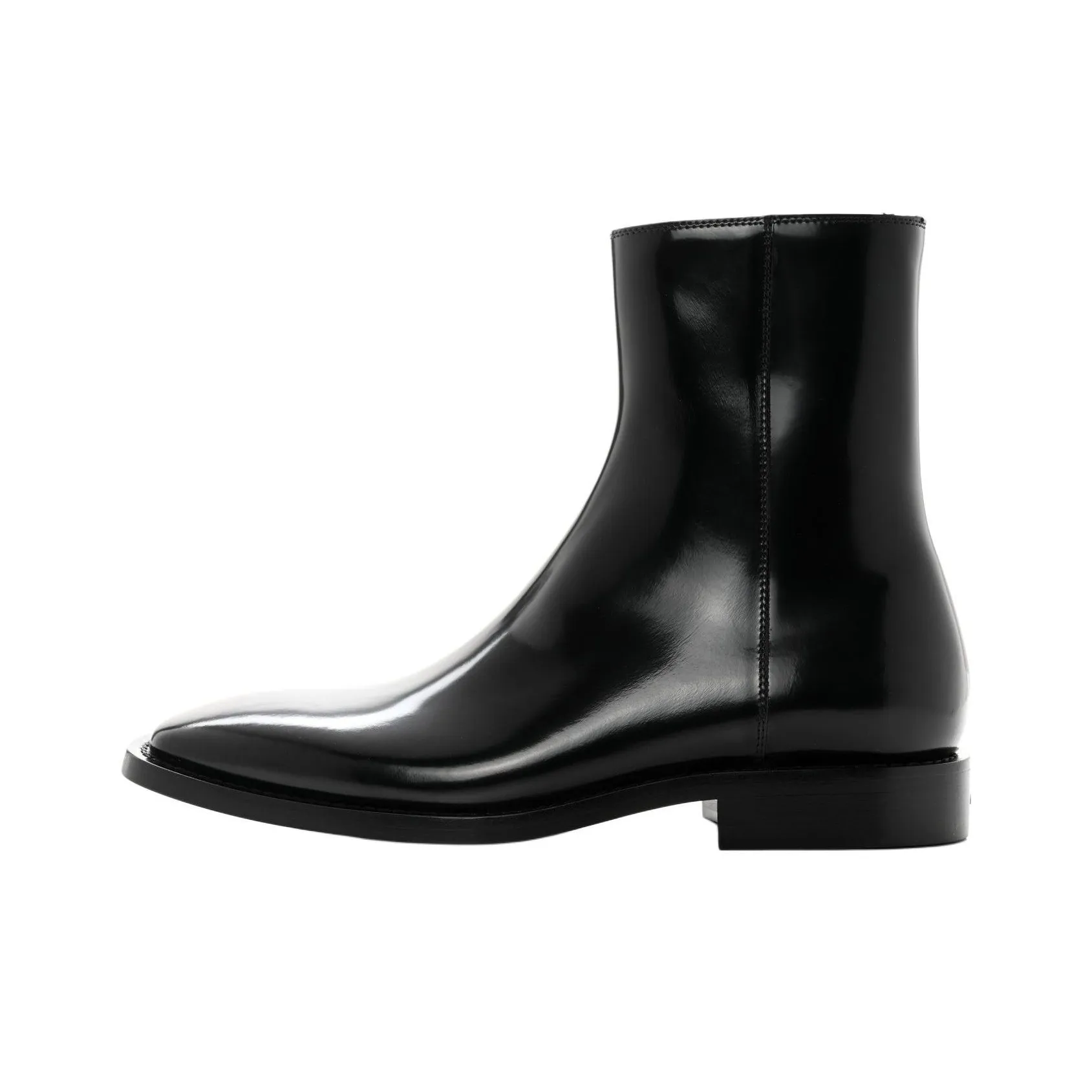 Balenciaga Ankle Boots 3cm Men's Black