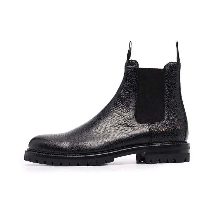 COMMON PROJECTS Short Chelsea Boots Men's Black