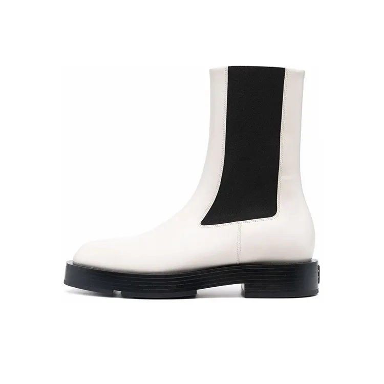 Givenchy Crew Chelsea Boots Women's White
