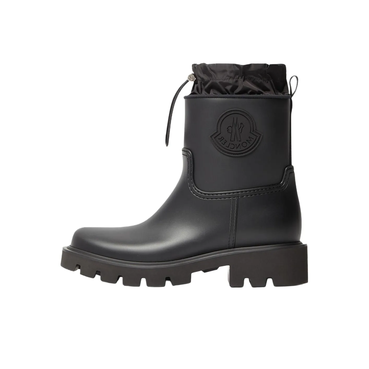 Moncler Kickstream Logo Detailed Ankle Boots pace Women's