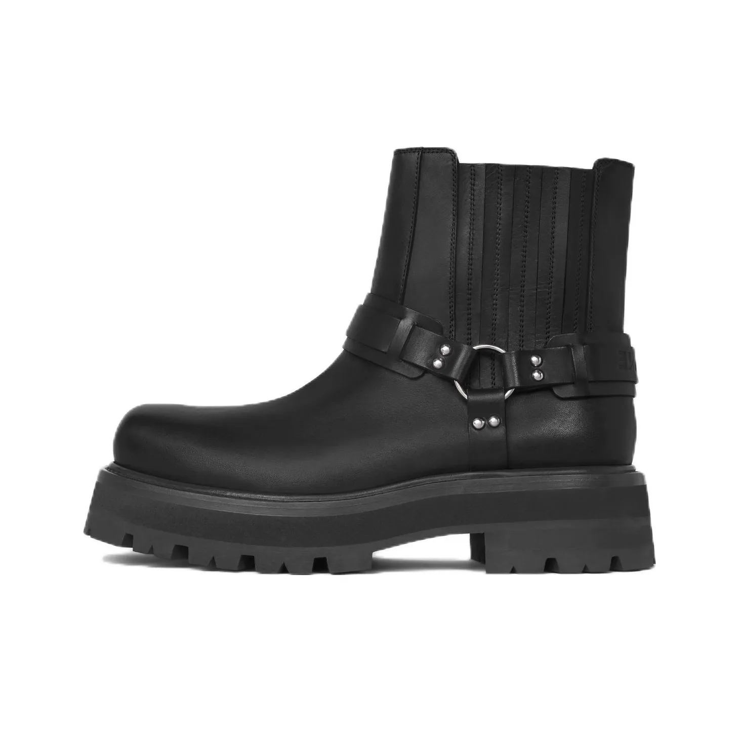 CELINE Short Chelsea Boots Men's Black