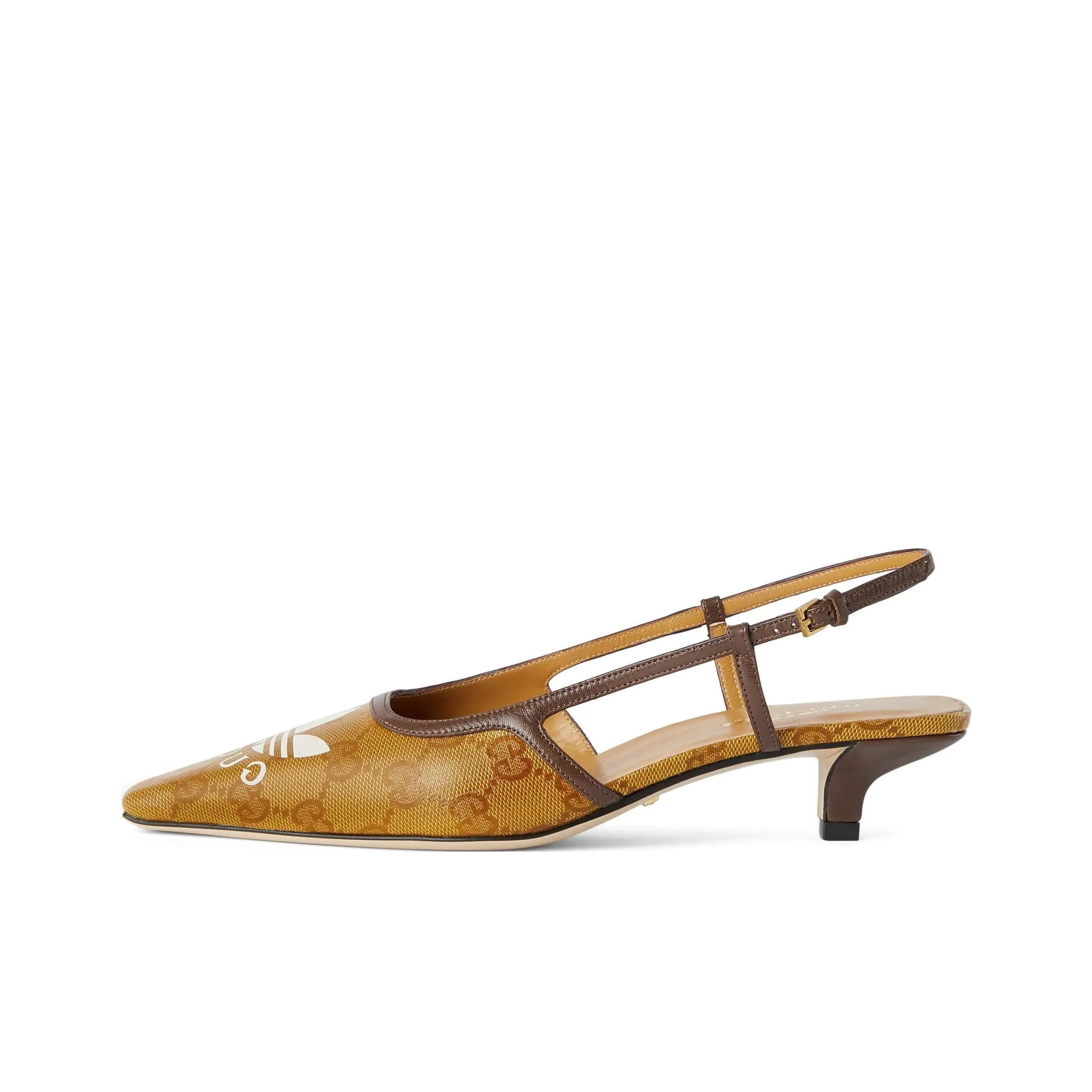 Adidas Originals x GUCCI Нестандартный каблук Высокие каблуки Женские Коричневый