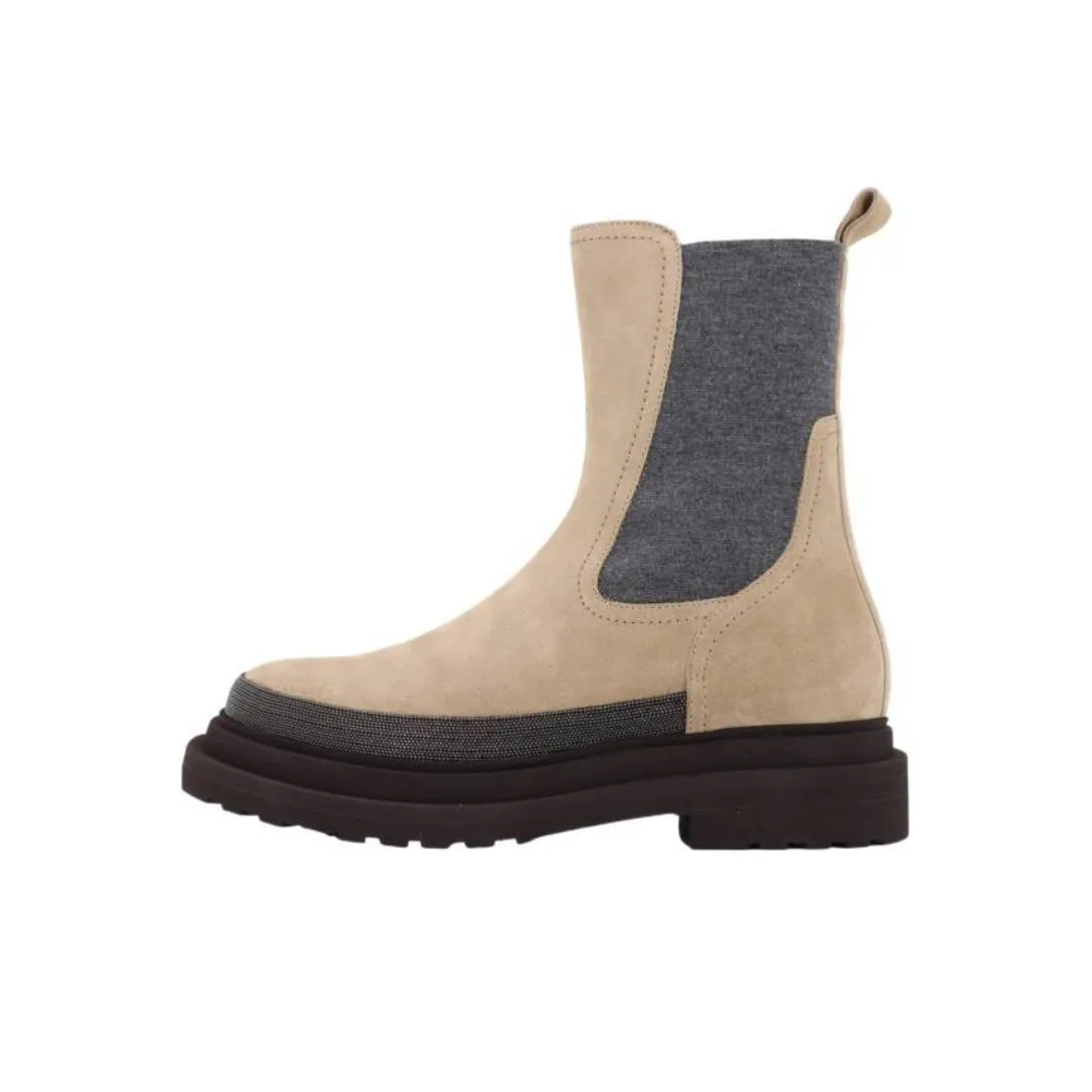 Brunello Cucinelli Monile Ankle Boots Women's