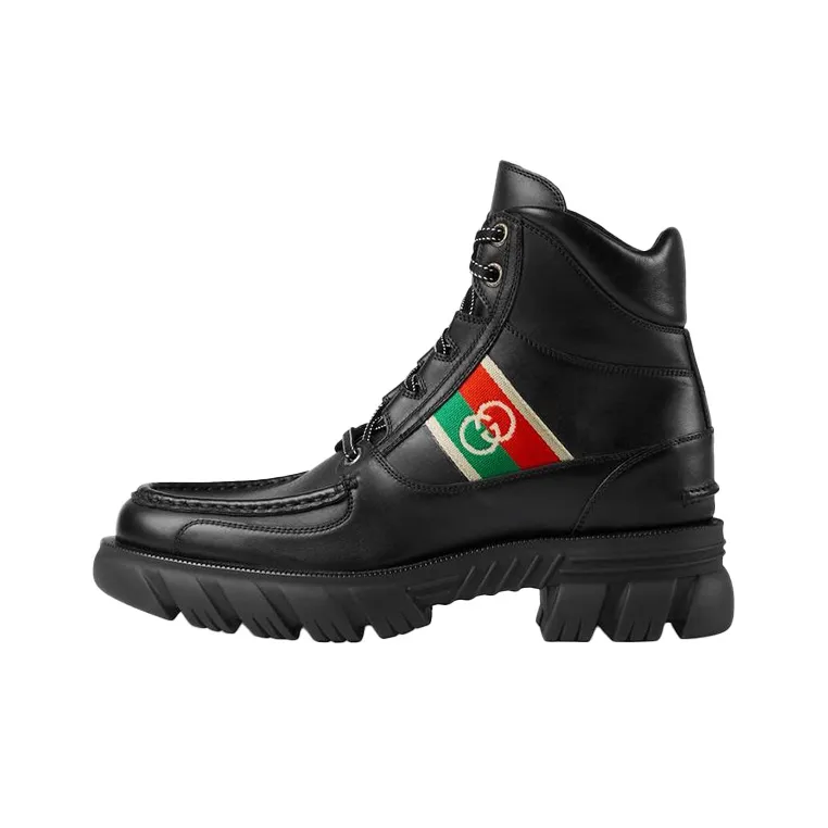 GUCCI Interlocking G Ankle Boots