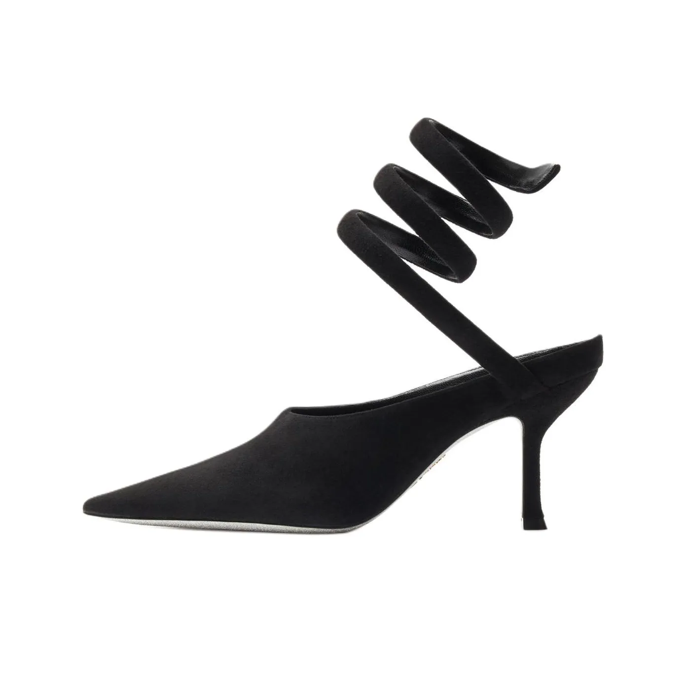 RENE CAOVILLA GRACE Slim Heel High Heels 8cm Women's Black